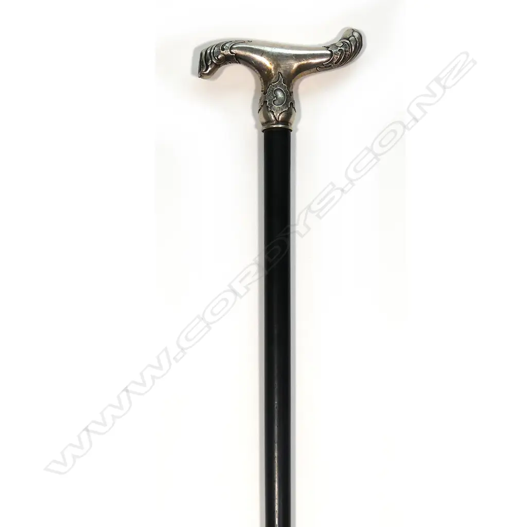 A 19thC Malacca walking cane Image 1++