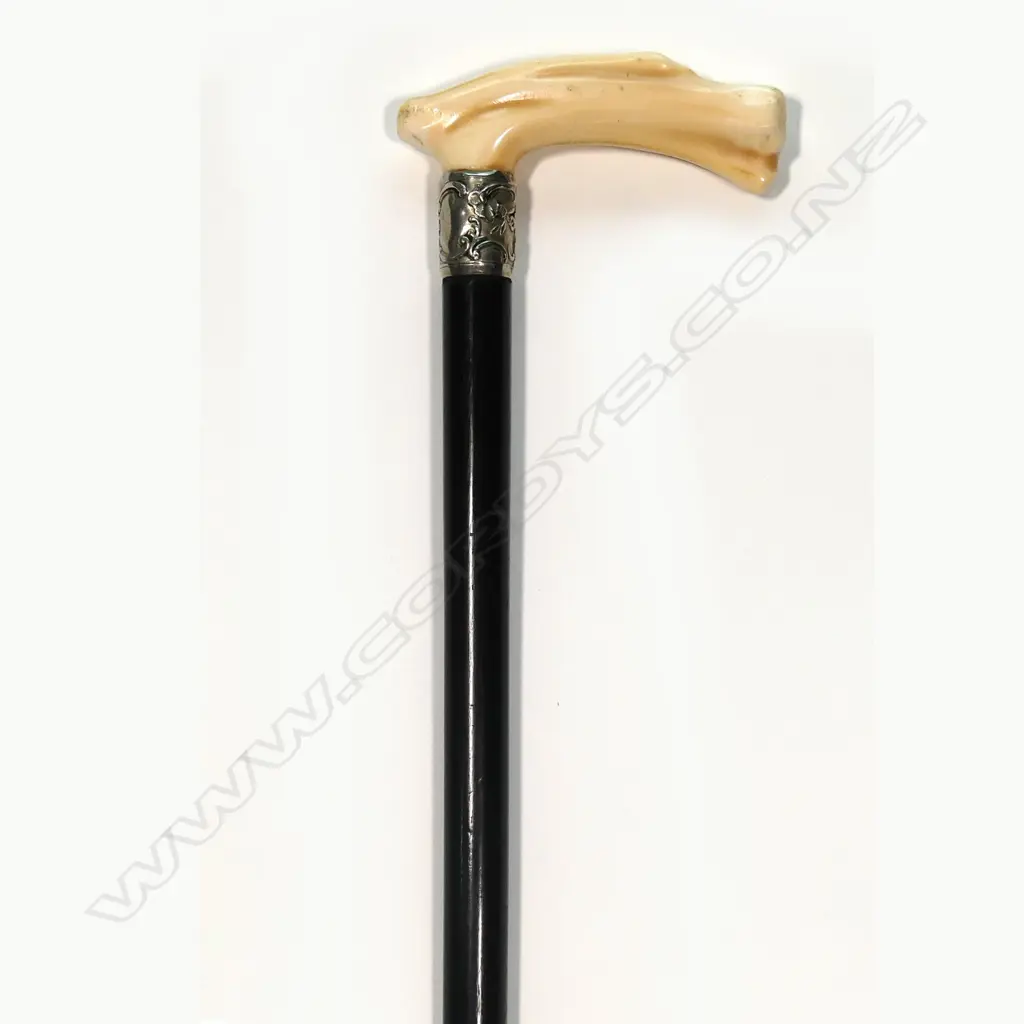 A 19thC Malacca walking cane Image 1++