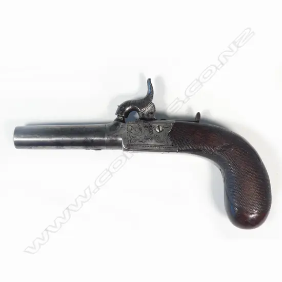 An early 1800s percussion pocket pistol