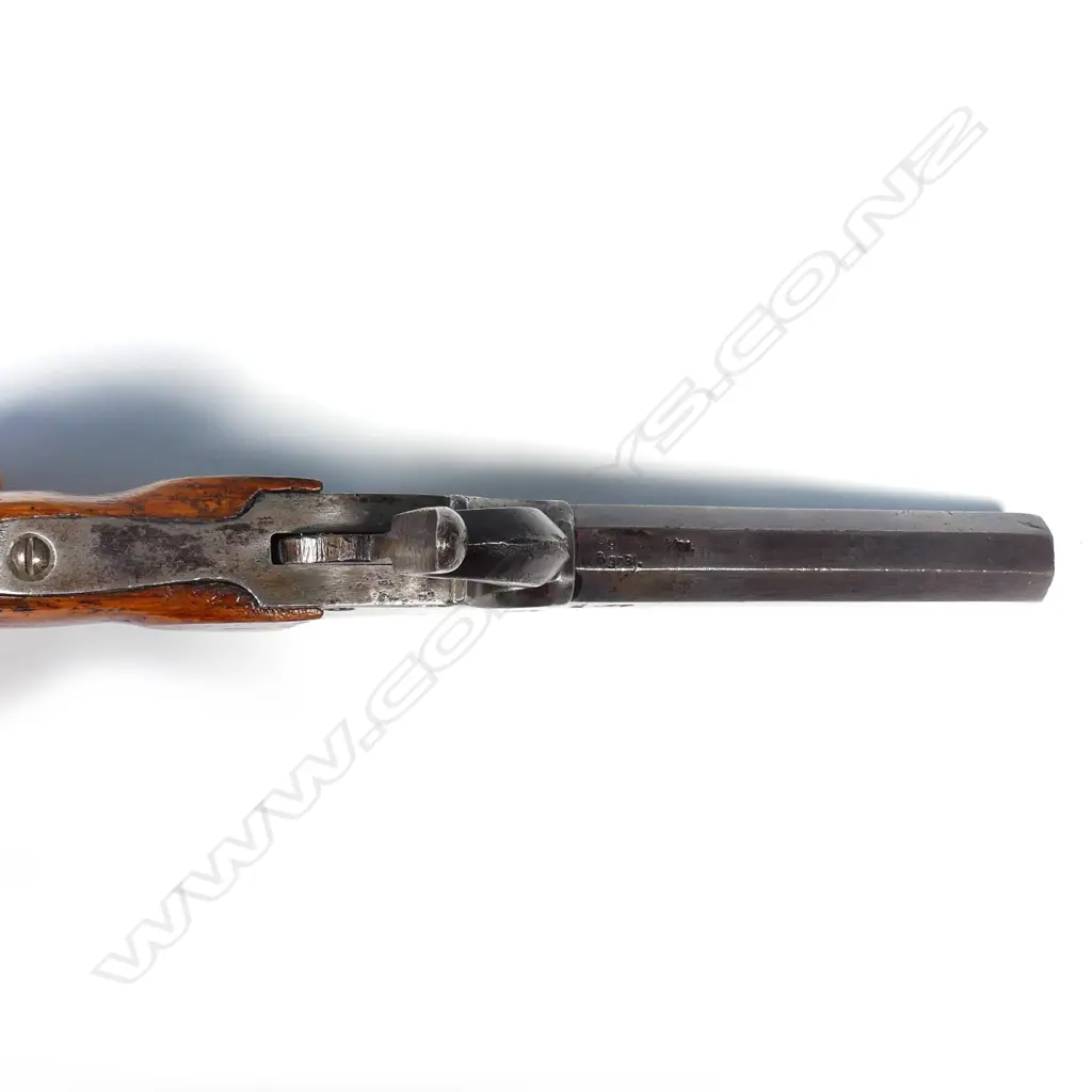 A Continental mid 1800s percussion pocket pistol Image 1++