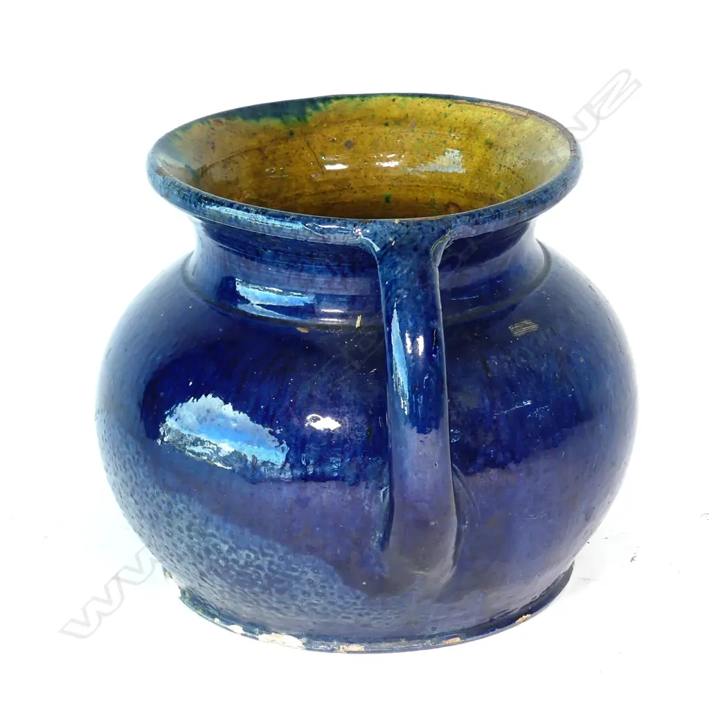 A large and impressive Jova Rancich two-handled squat baluster vase Image 1++