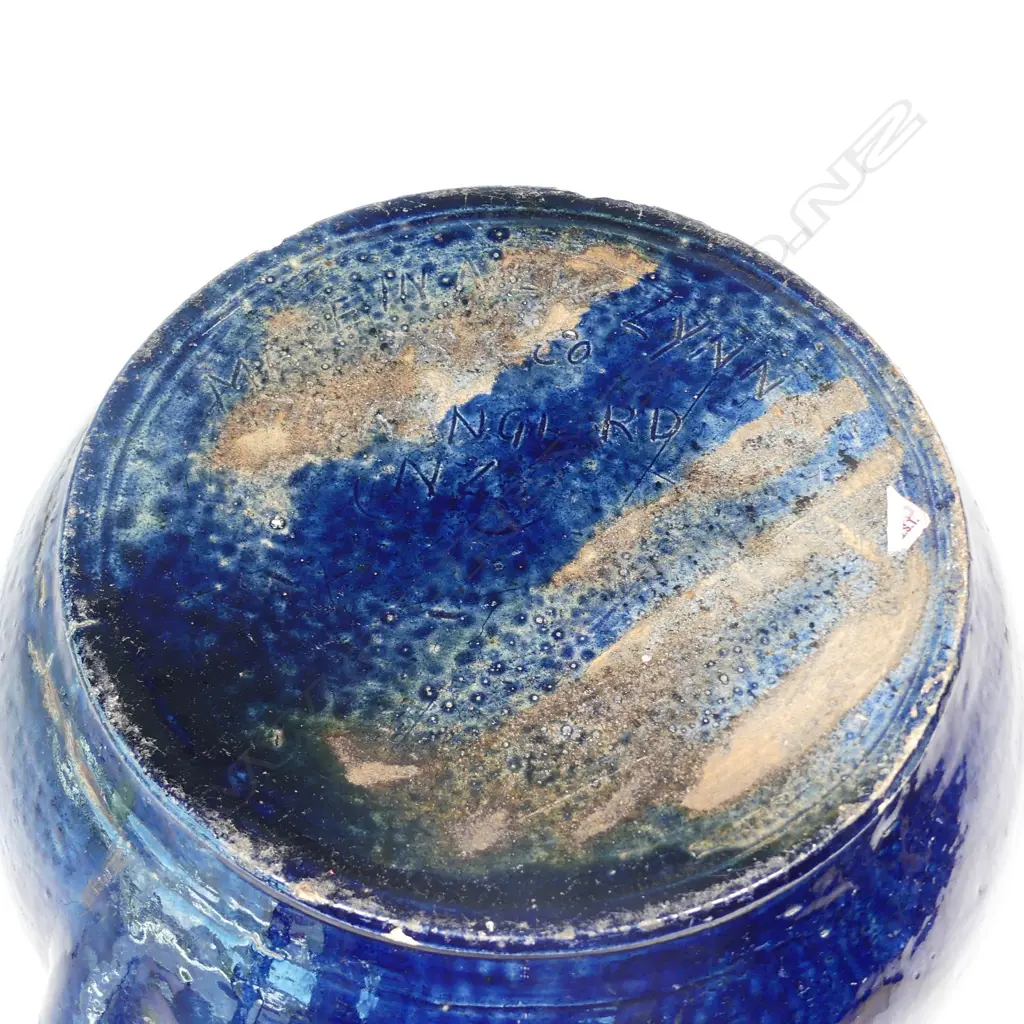 A large and impressive Jova Rancich two-handled squat baluster vase Image 1++