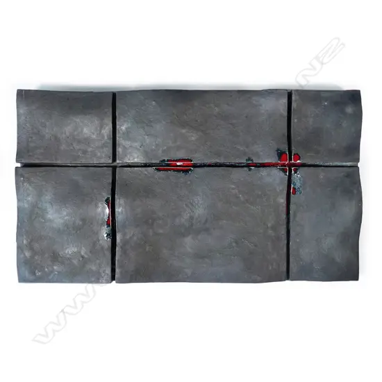 A Graham Ambrose sculpture 'Colonisation (Land Wars) of Aotearoa'