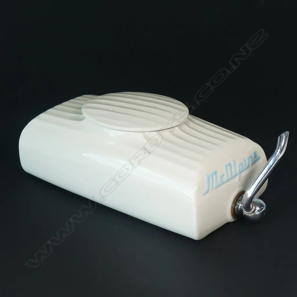 An uncommon Crown Lynn McAlpine refrigerator water dispenser Image 1++