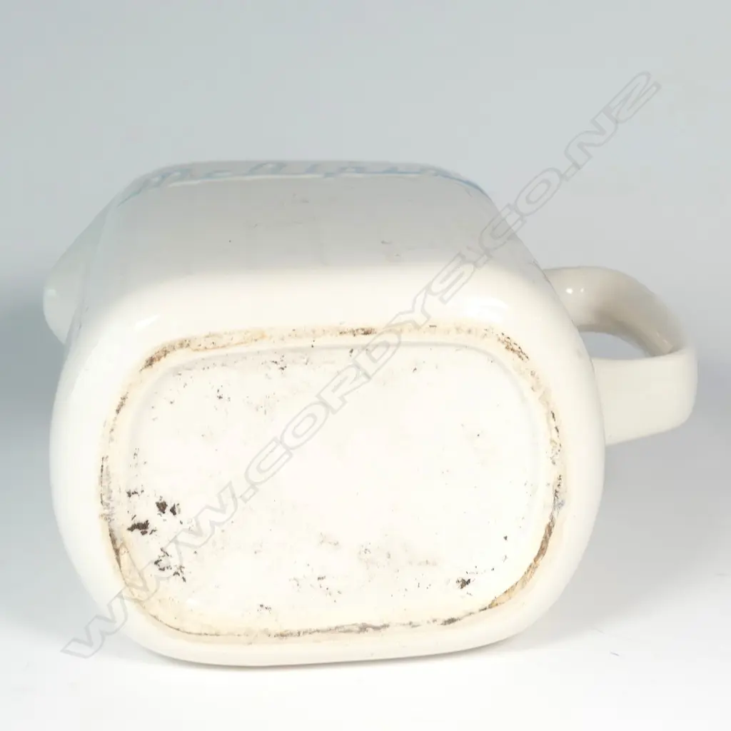A Crown Lynn white McAlpine Prestcold refrigerator jug Image 1++