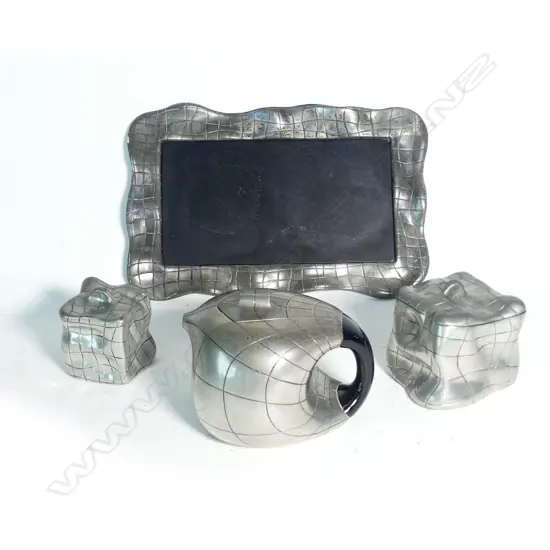 Mutation tea set by Pascal Morabito for Etain et Prestige