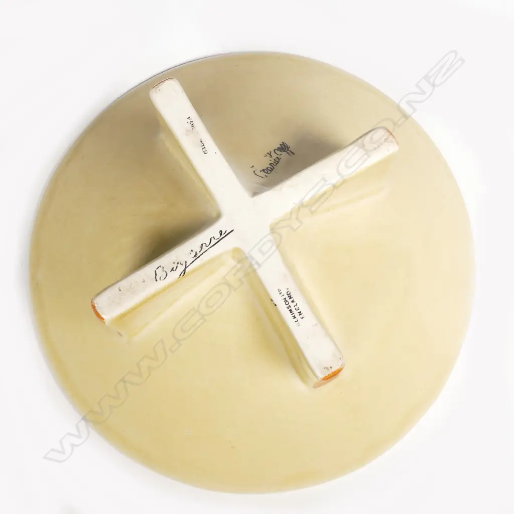 A Clarice Cliff Bizarre conical bowl Image 1++