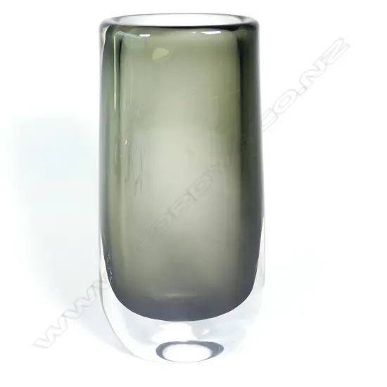 An Orrefors glass vase