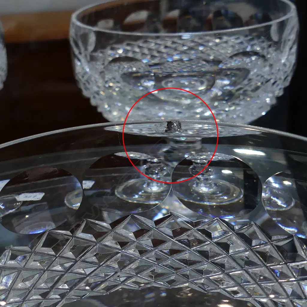 Eight Waterford crystal champagne coupes Image 1++