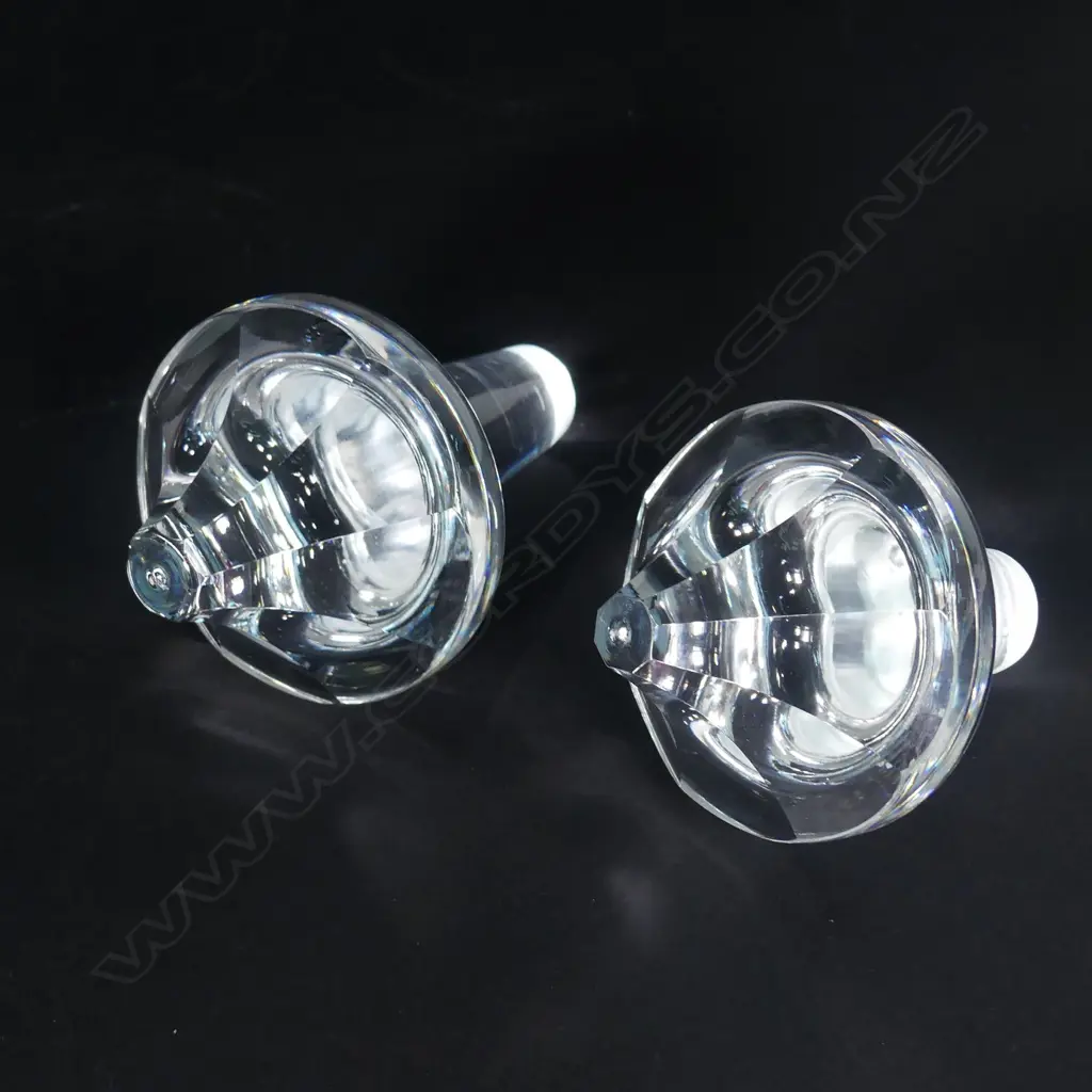 A pair of Waterford crystal decanters Image 1++