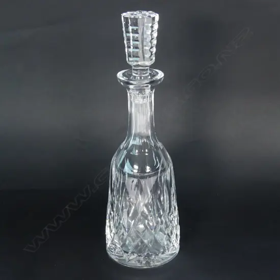 A Waterford crystal decanter