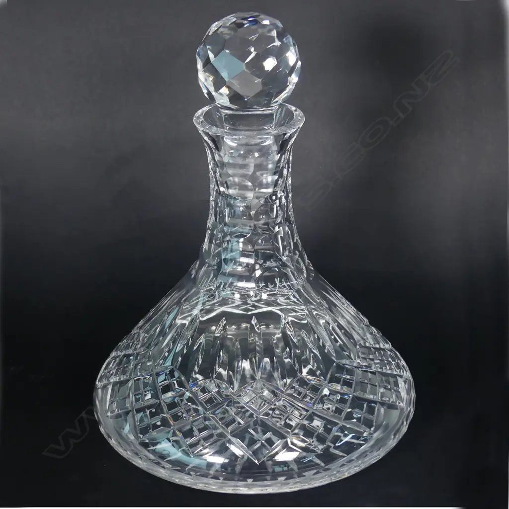 A Stuart crystal ships decanter Image 1++