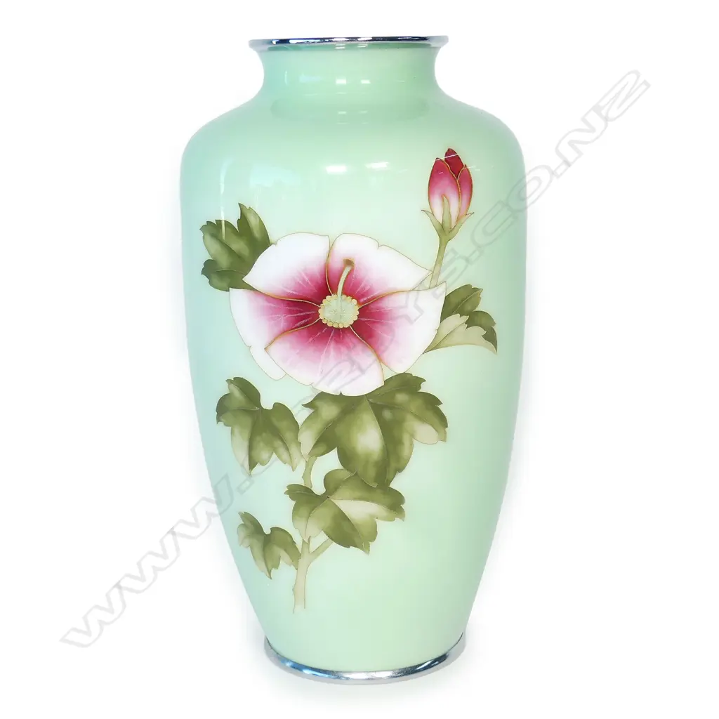 A Japanese Tamura cloisonné vase Image 1++