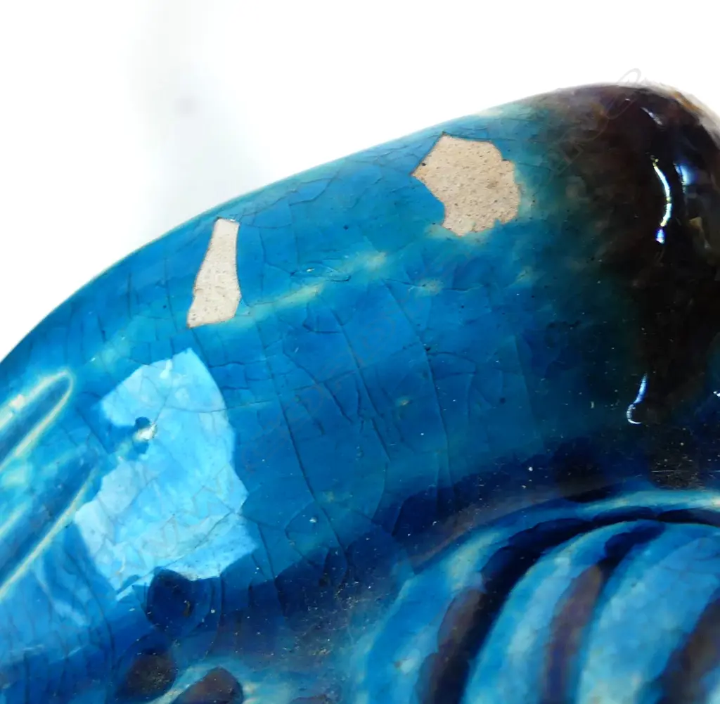 A pair of earthenware Foo dogs Image 1++