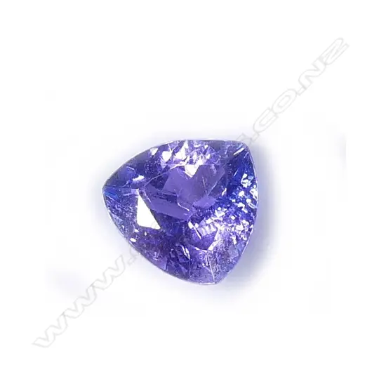 A 1.20ct trillion cut tanzanite