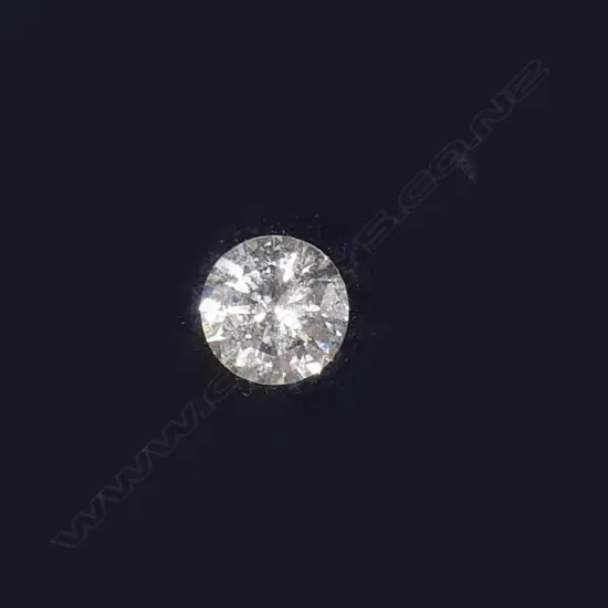 A 0.32ct round brilliant cut diamond