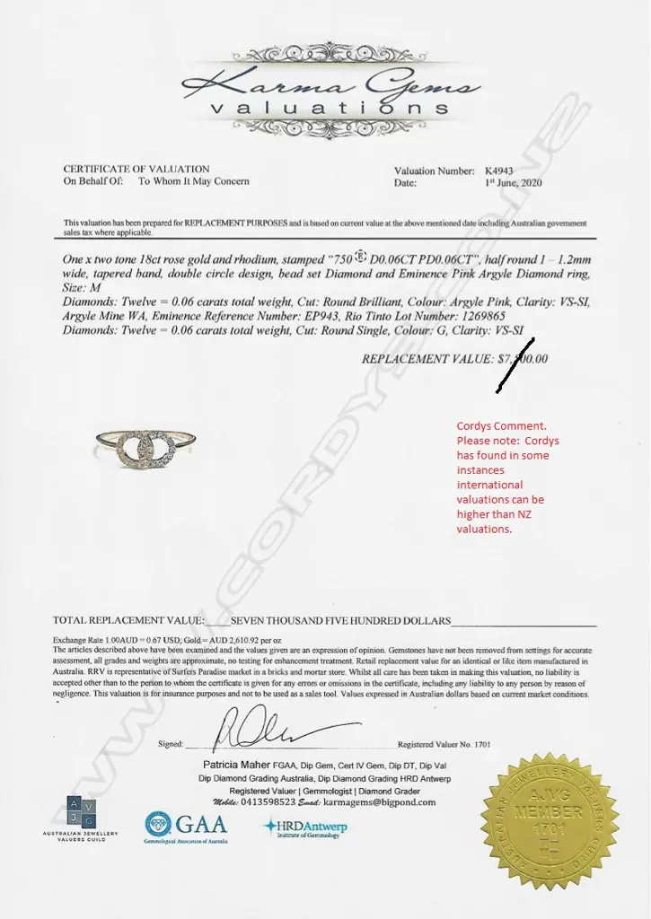 An 18ct two-tone gold diamond ring Image 1++