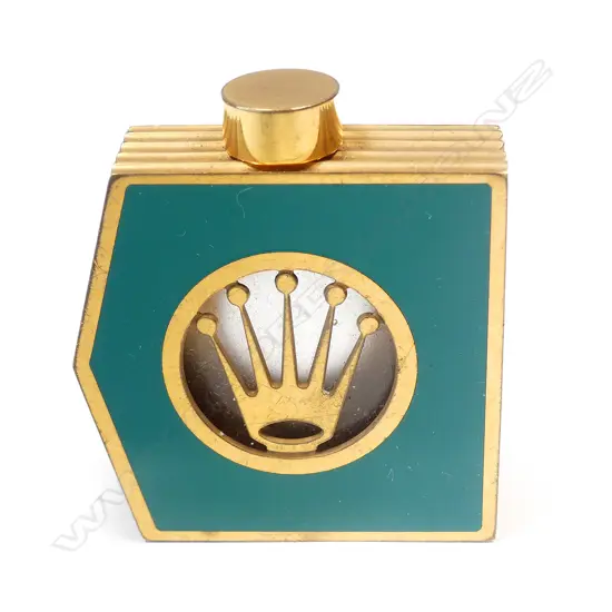 A rare Rolex 'Perpetually Yours' perfume bottle