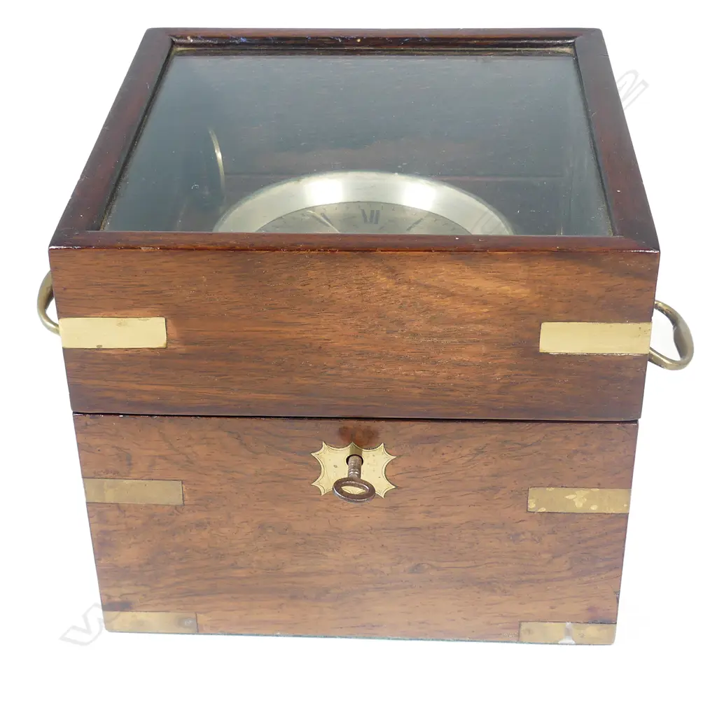 A 19thC. marine chronometer by Barraud & Lunds Image 1++