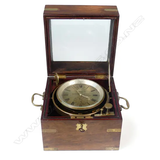 A 19thC. marine chronometer by Barraud & Lunds