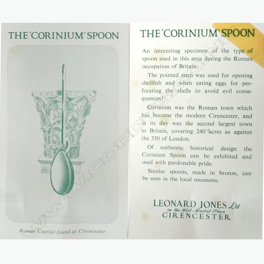 A cased set of twelve silver 'Corinium' coffee spoons Image 1++