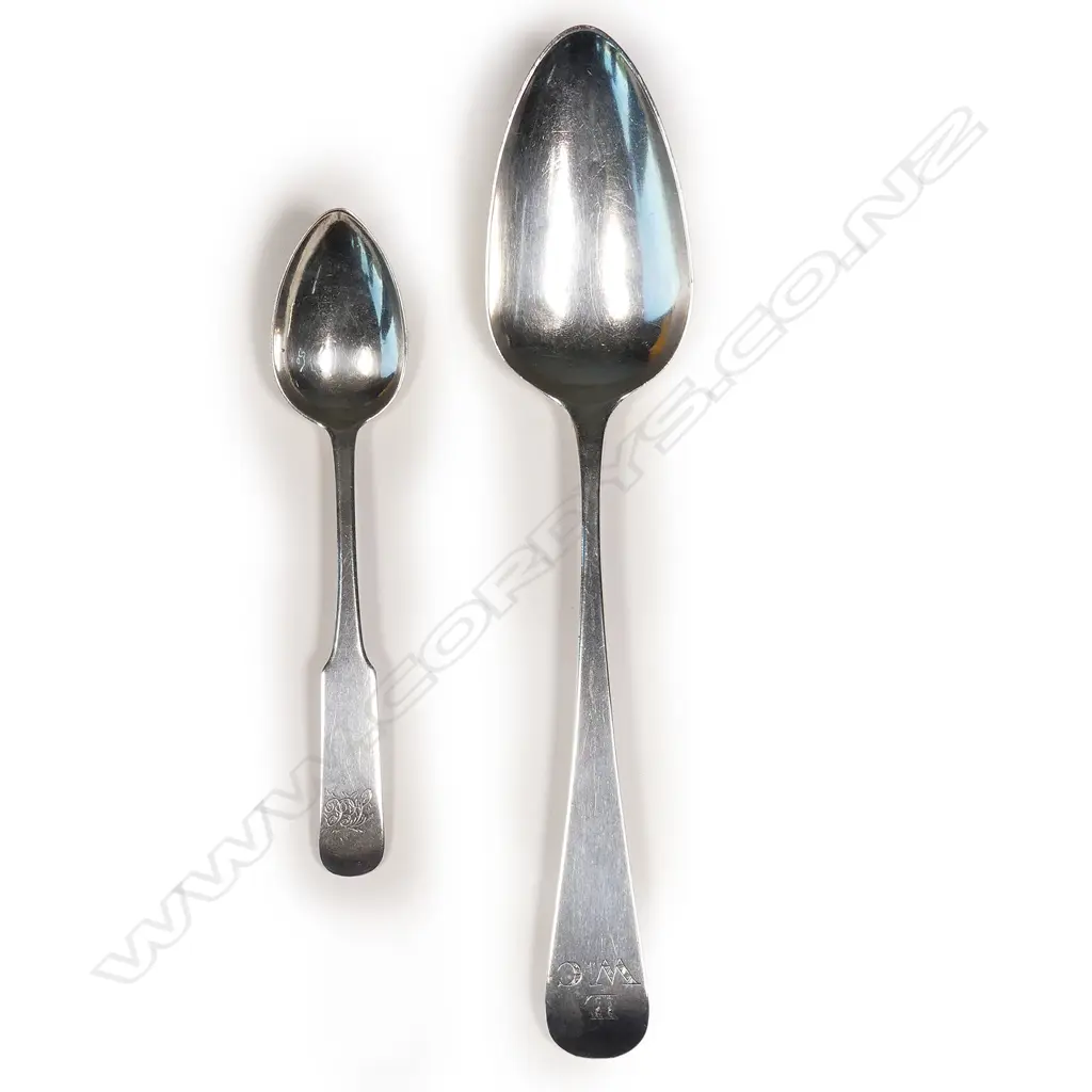 A George III silver tablespoon Image 1++