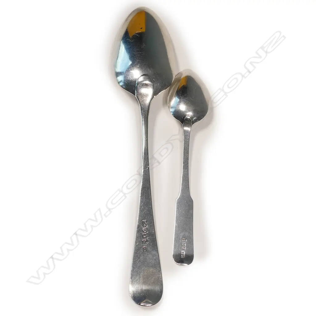 A George III silver tablespoon Image 1++