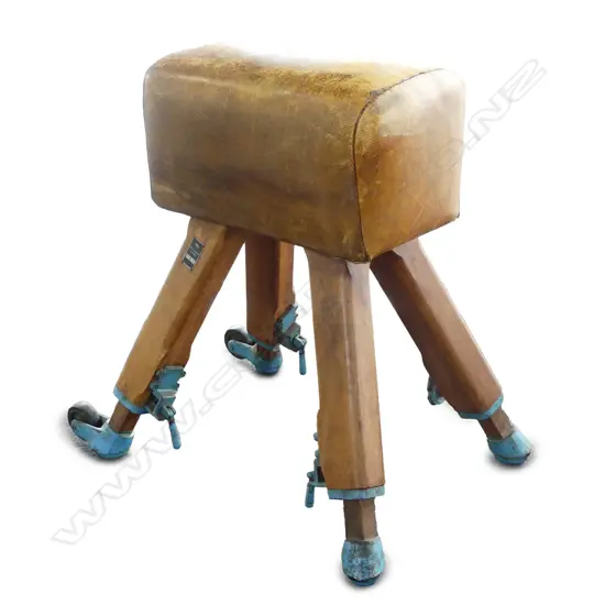 A vintage vaulting horse