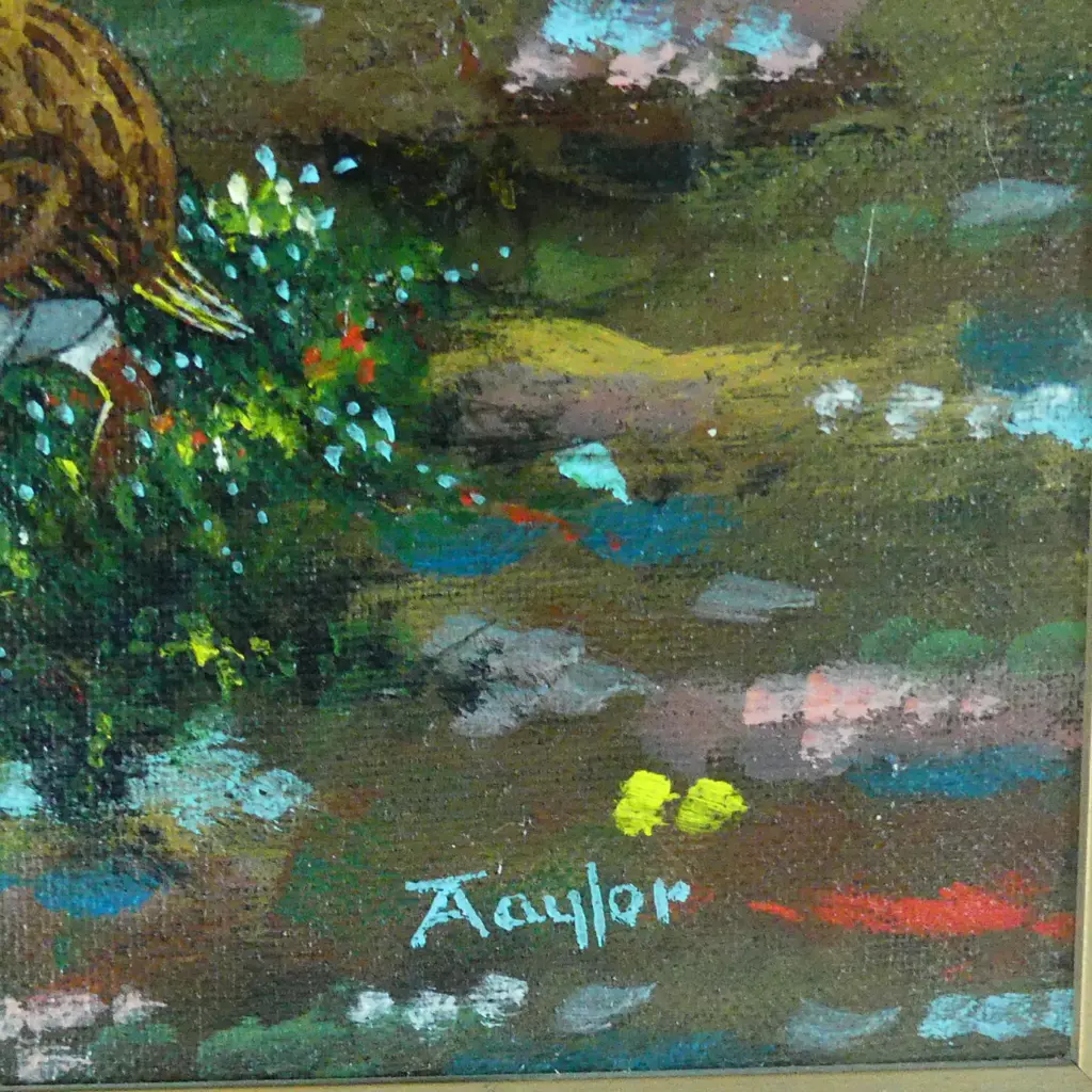 Alan Taylor 'Maungawhau Landscape with He Wahine Urukehu' Image 1++