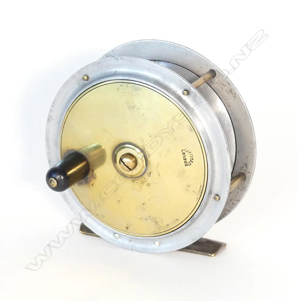 A c.1880 Carters of London 4" Hercules fly fishing reel Image 1++