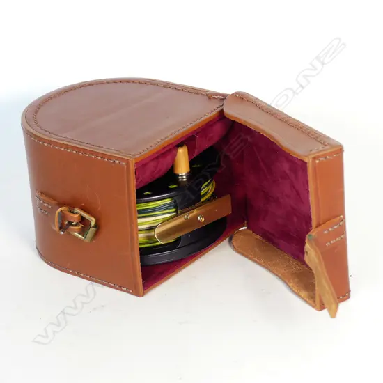 A quality limited edition re-run Hardy 4¼" St George Hotspur fishing reel