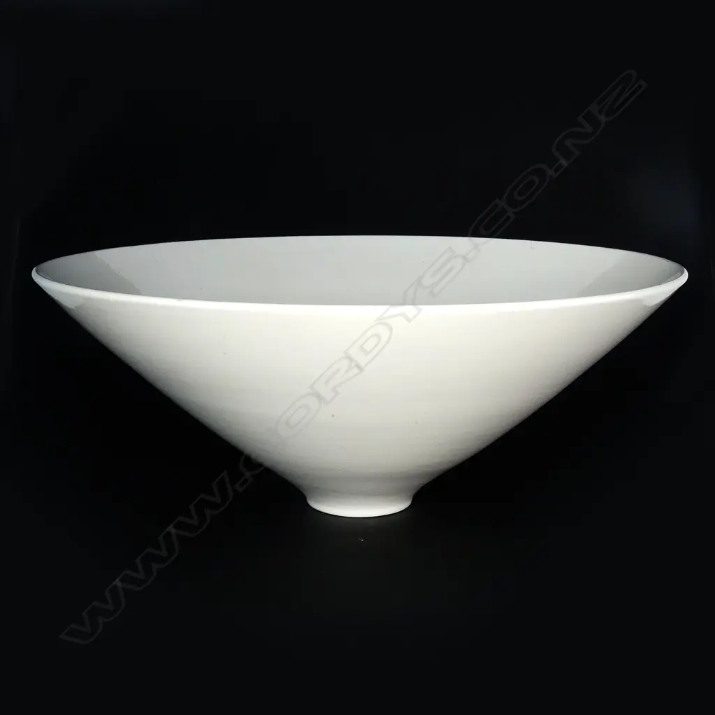 A Graham Ambrose white glazed flared bowl Image 1++