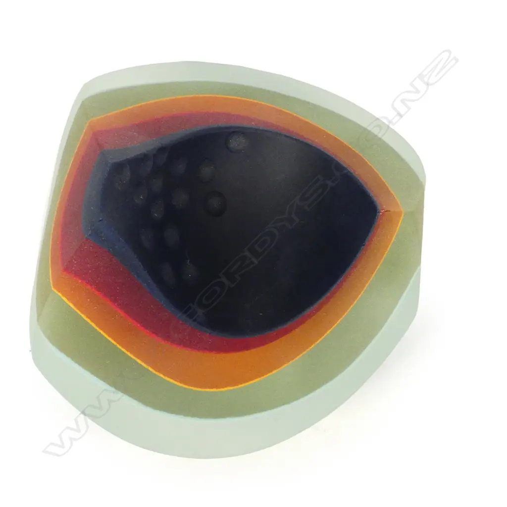 A Dominic Burrell glass sculpture Image 1++