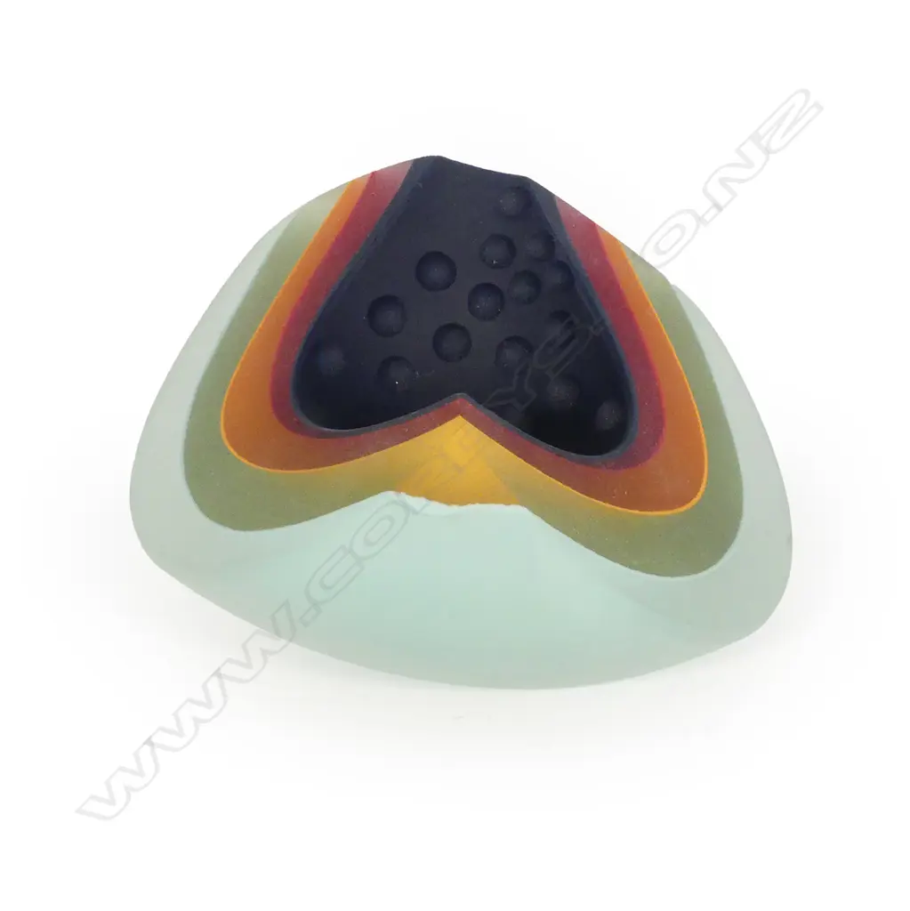 A Dominic Burrell glass sculpture Image 1++