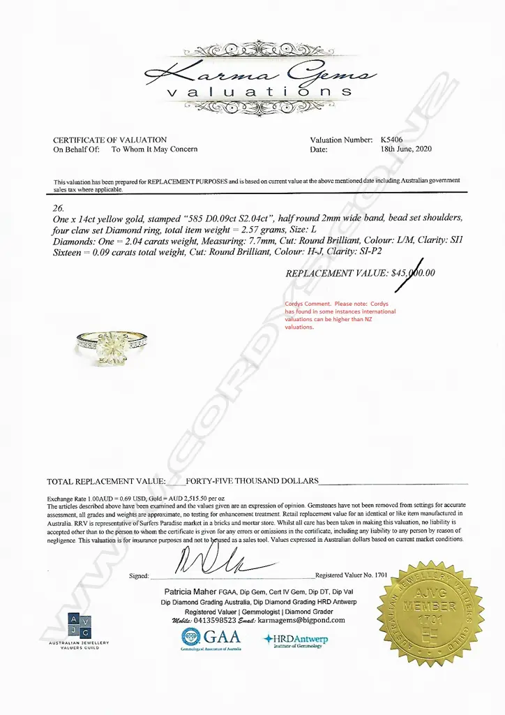 A 14ct gold and diamond ring Image 1++