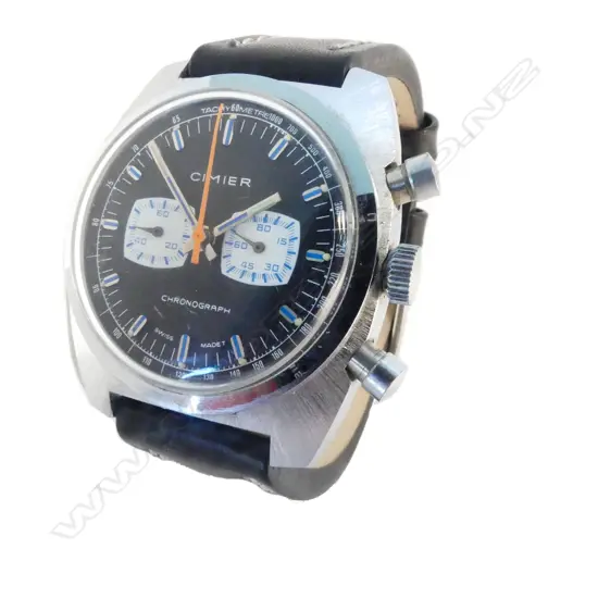 A Swiss Cimier chronograph wristwatch