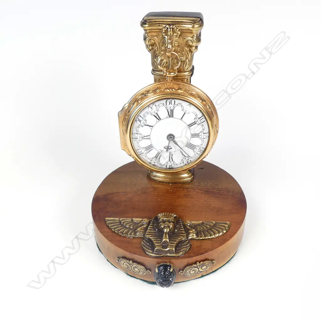 An 18thC gilt metal pair-cased pocket watch by Jean-Robert Soret Image 1++