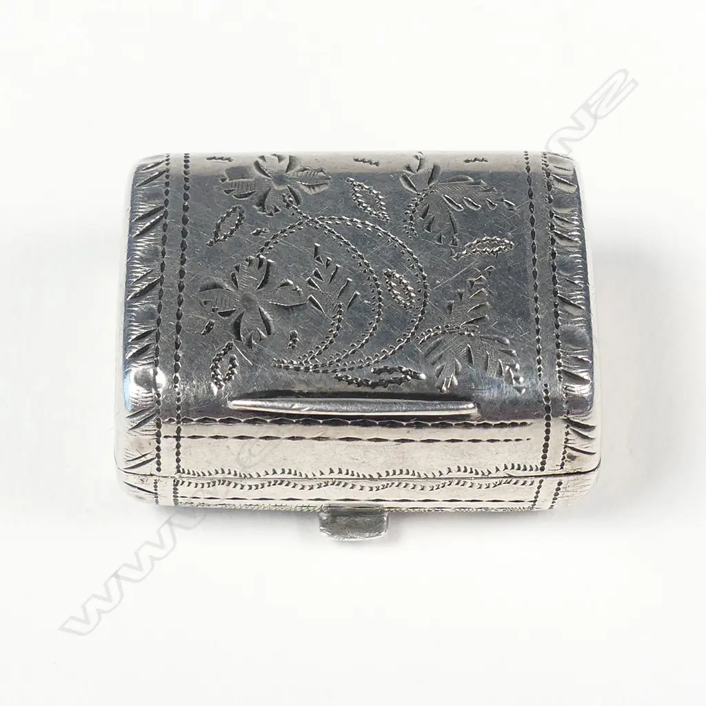 A William IV silver vinaigrette Image 1++