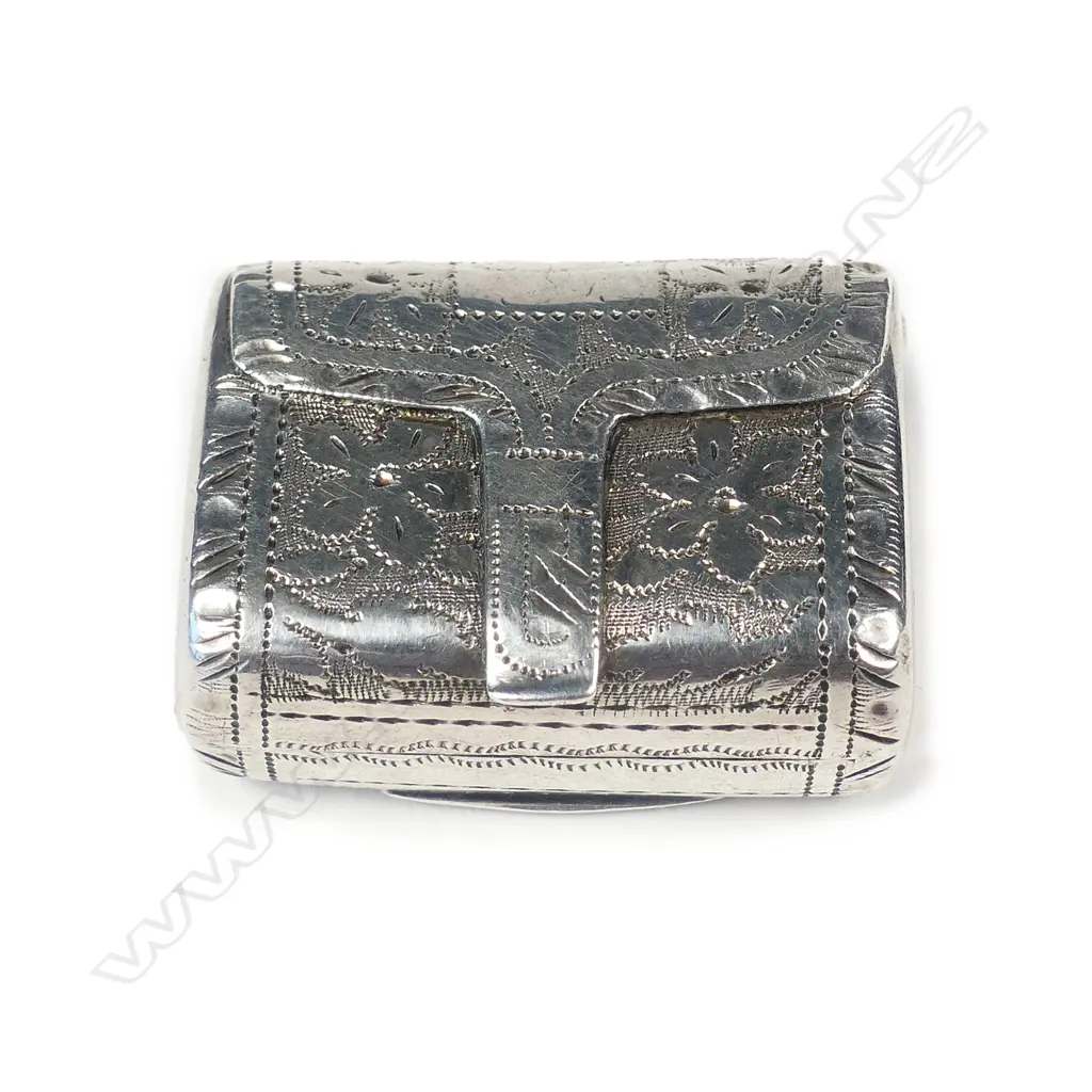 A William IV silver vinaigrette Image 1++