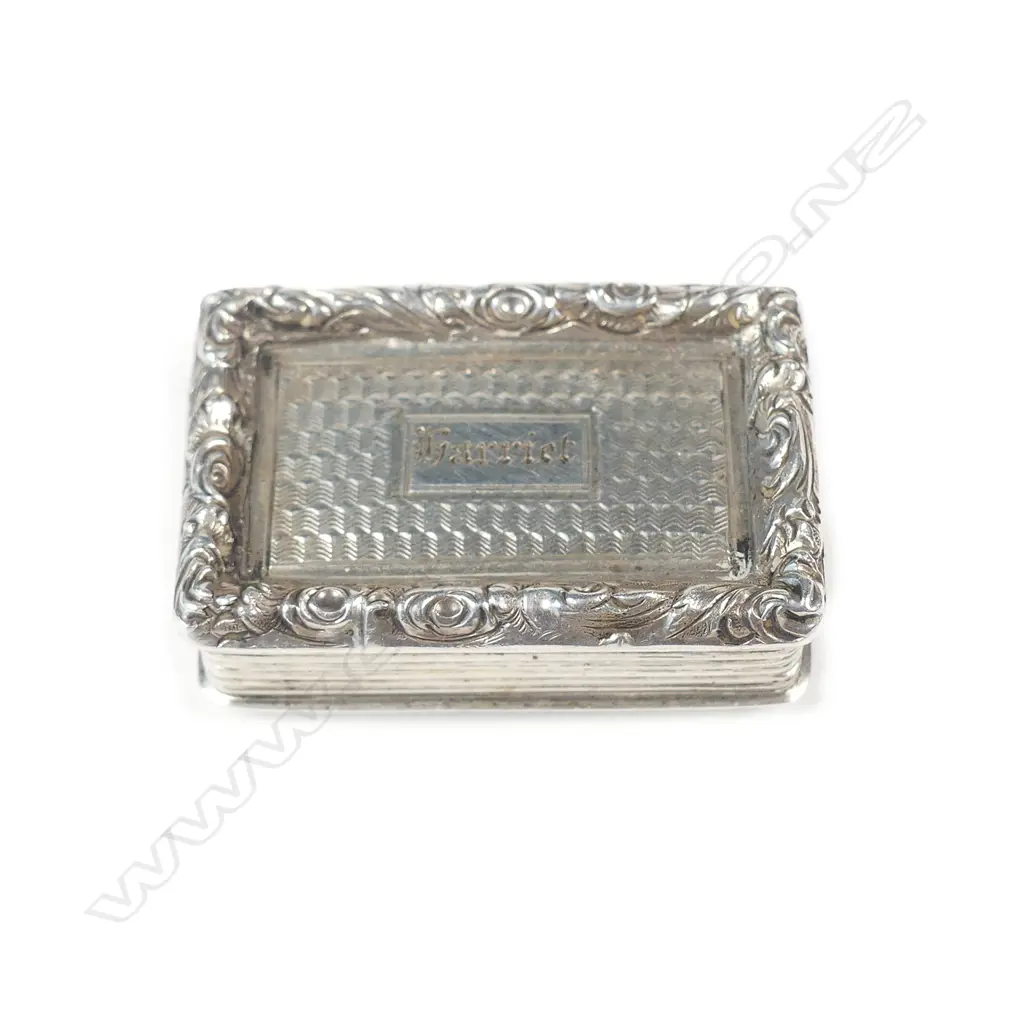 A William IV silver vinaigrette Image 1++