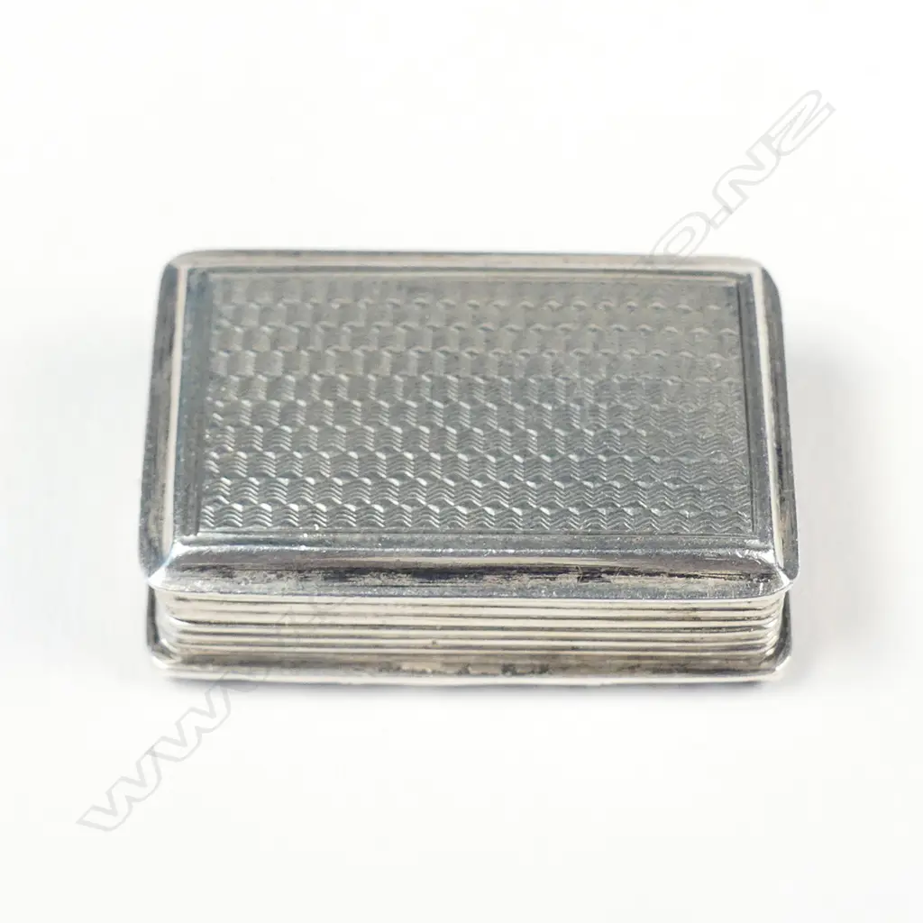 A William IV silver vinaigrette Image 1++