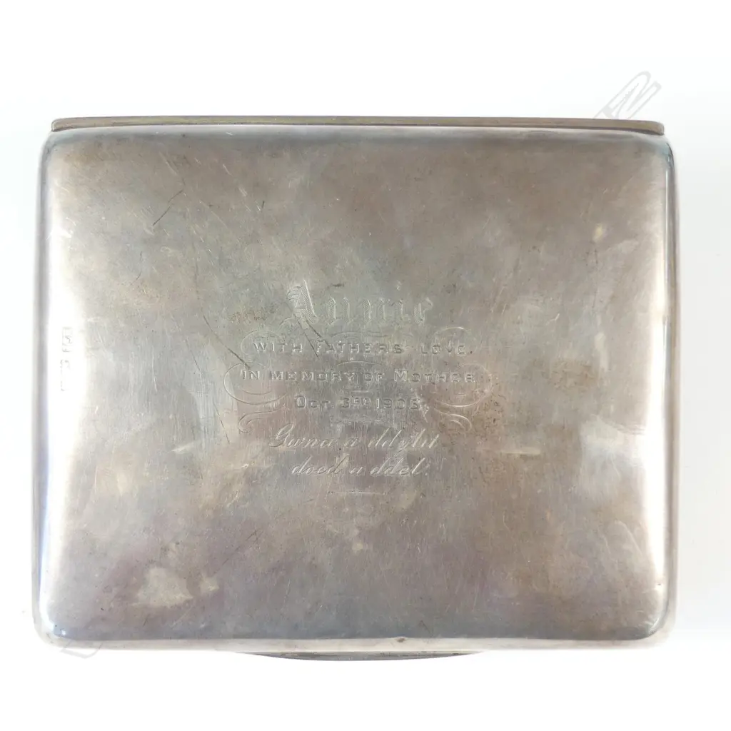 An Edwardian silver jewellery box Image 1++
