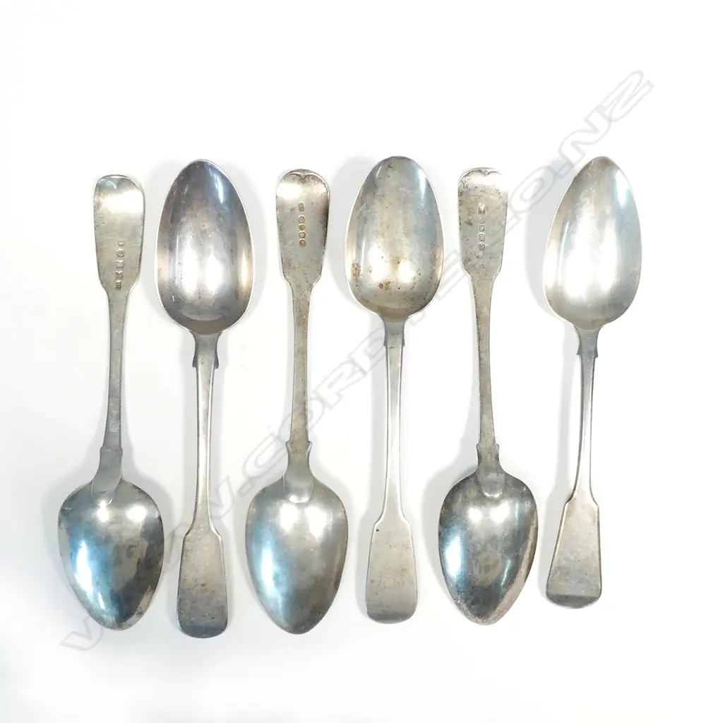 Six silver tablespoons Image 1++