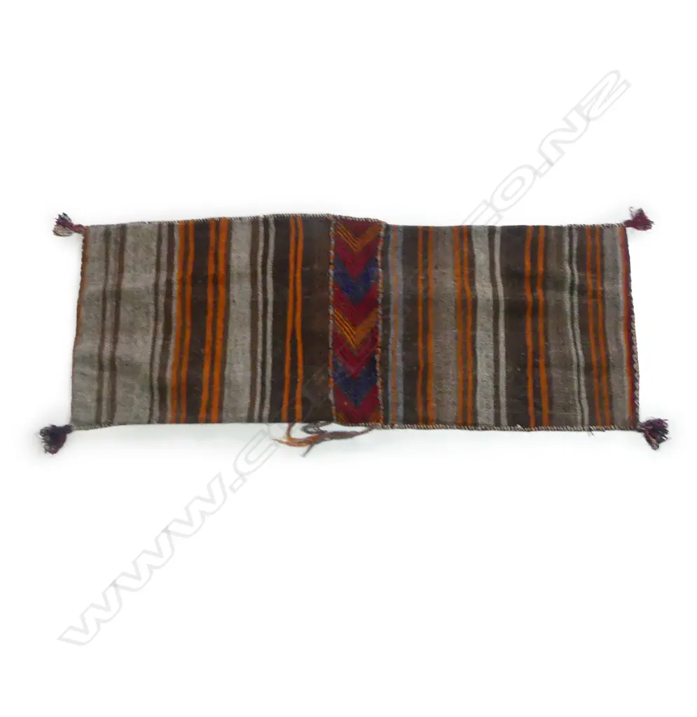 An antique tribal double saddlebag Image 1++