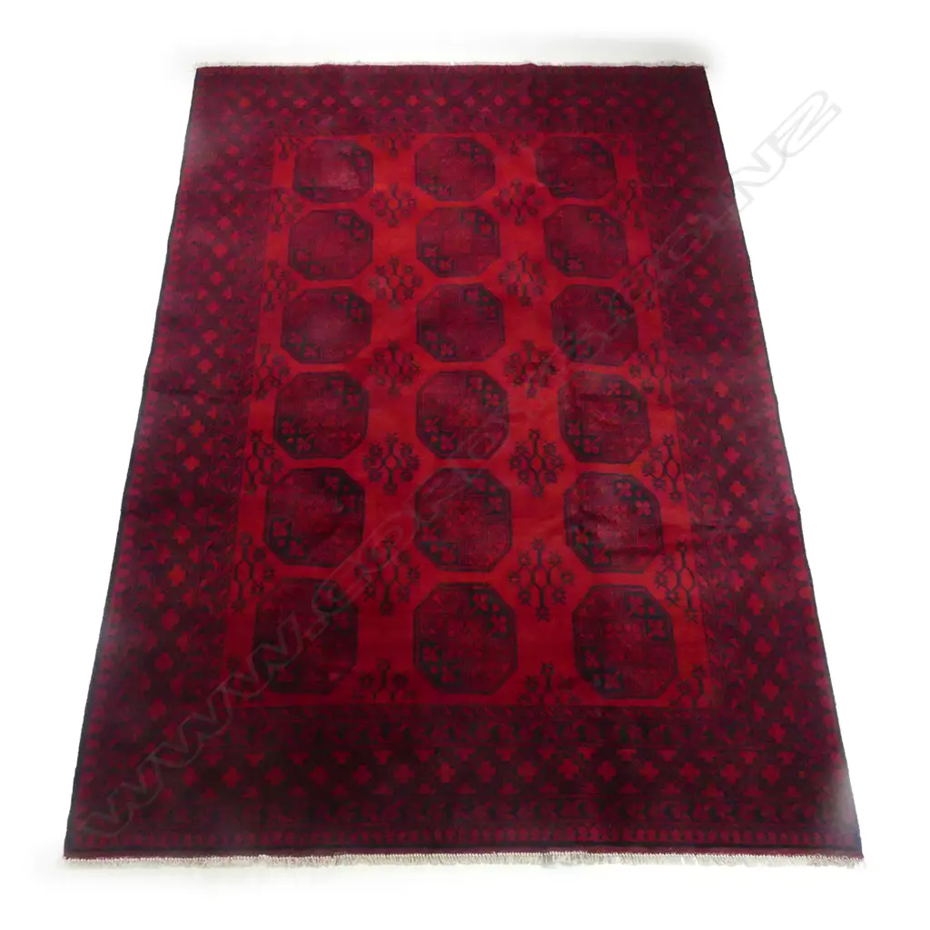 A Turkman hand knotted carpet Image 1++
