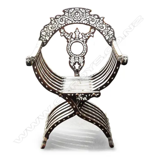 A vintage Syrian armchair