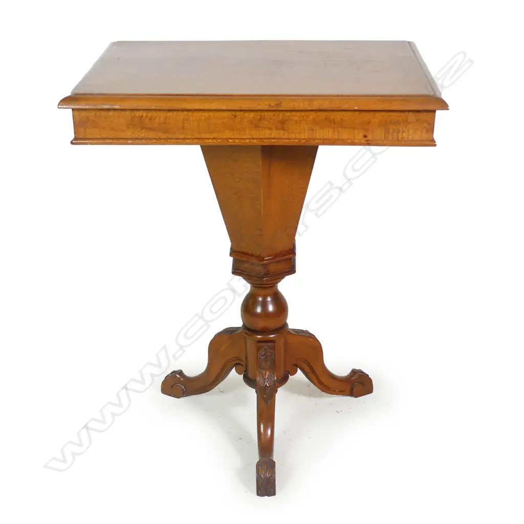 A colonial rewarewa sewing table Image 1++