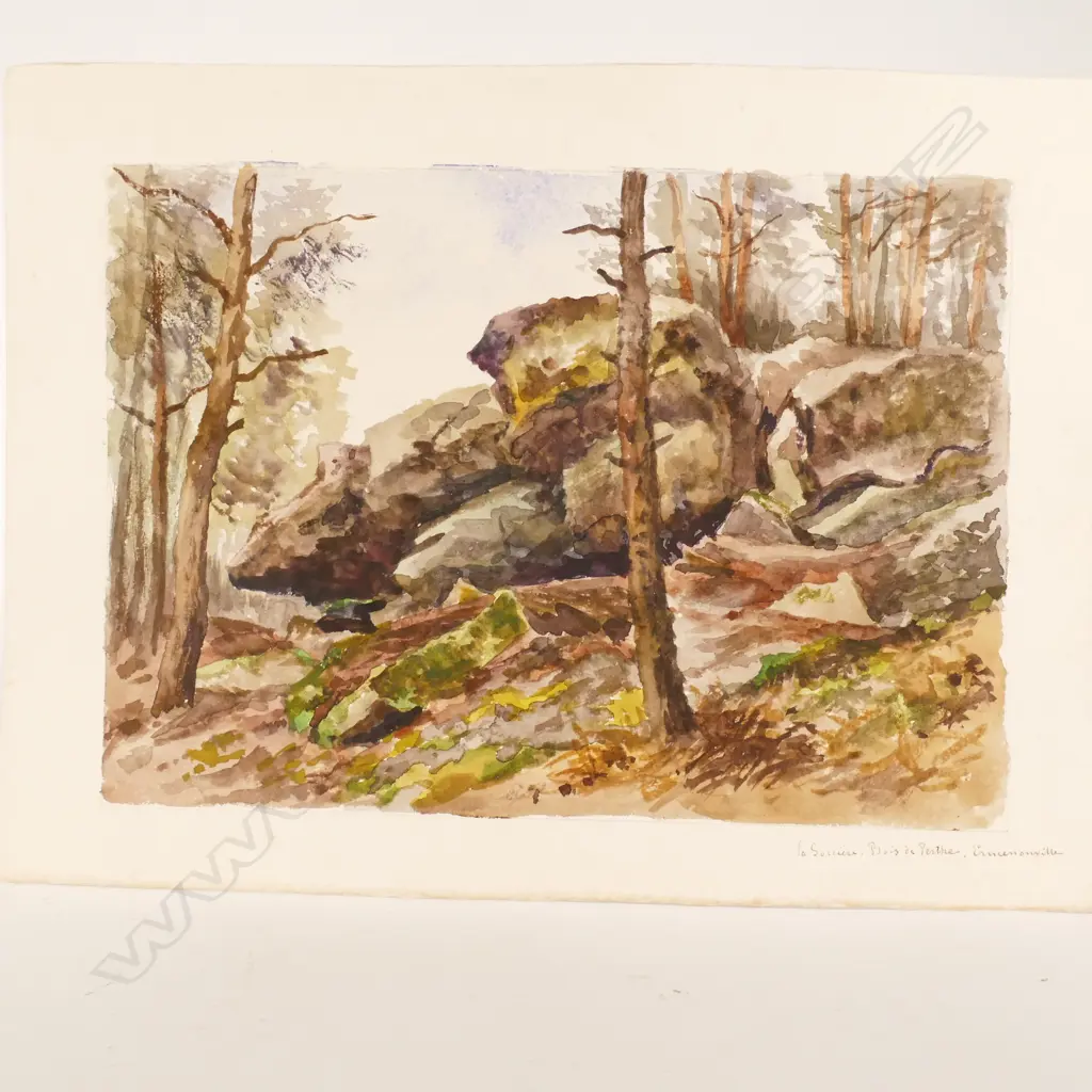 Early 20thC French artist unknown Image 1++