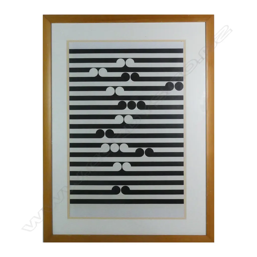 Gordon Walters 'Tama 1977' poster Image 1++