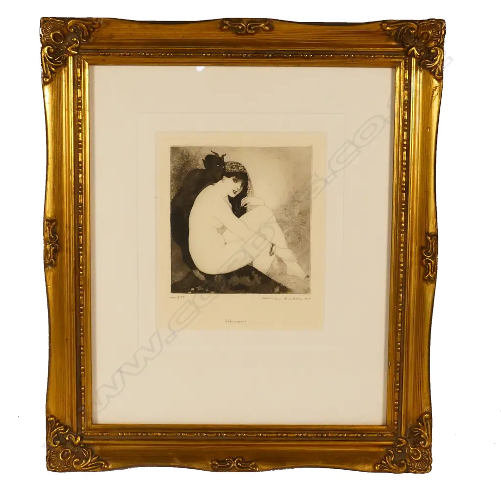 Norman Alfred William Lindsay (Aust. 1879-1969) Image 1++